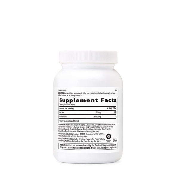 Gnc L-Glutamine 1000 Mg - 100 Vegetarian Caplets