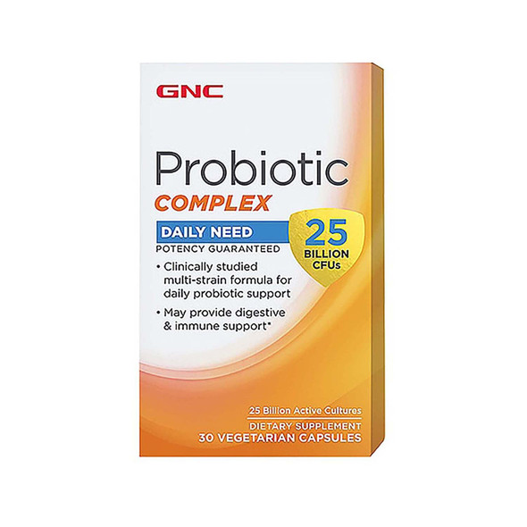 Gnc Probiotic Complex - 25 Billion Cfus (30 Capsules)