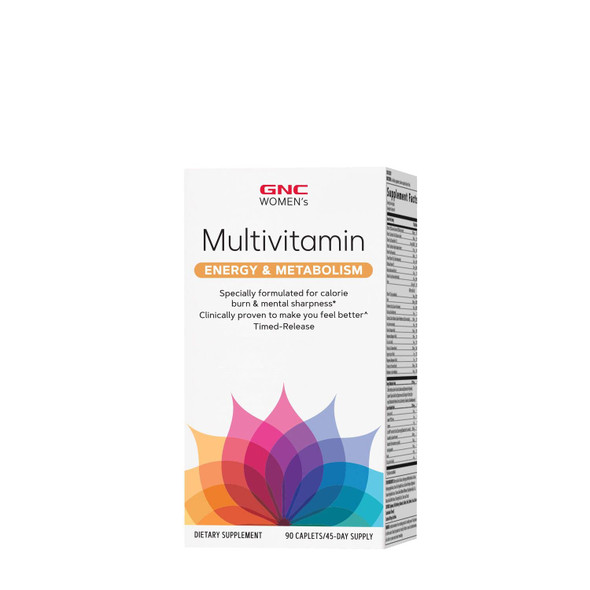 Gnc Women'S Multivitamin Energy & Metabolism