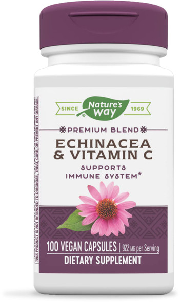 Nature'S Way Ecea & Vitamin C, Immune Support*, 100 Capsules