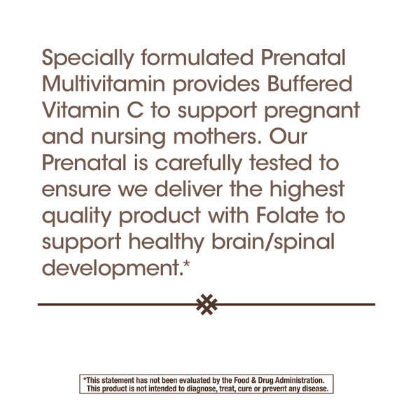 Nature'S Way Prenatal Multivitamin, With Folate For Healthy Brain And Spinal Development*, 180 Capsules
