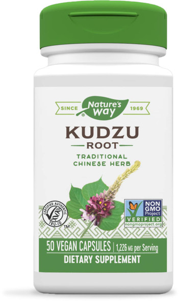 Nature'S Way Herbal Kudzu Root, 1,226 Mg Per Serving, 50 Capsules