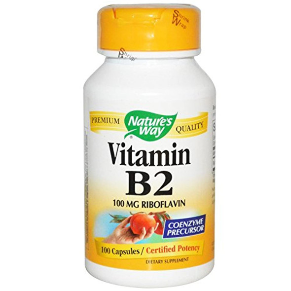 Nature'S Way B 2 100 Mg 100 Cap