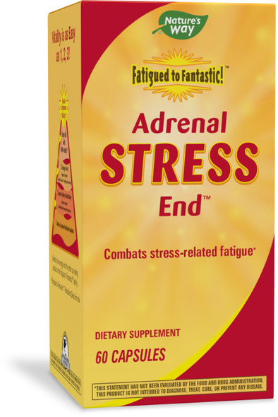 Nature'S Way Fatigued To Fantastic! Adrenal Stress End, Stress-Related Fatigue Support*, 60 Count