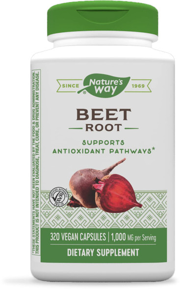 Nature'S Way Beet Root, Supports Antioxidant Pathways*, 320 Capsules
