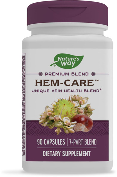 Nature'S Way Premium Hem-Care, Unique Vein Health Blend*, 90 Capsules