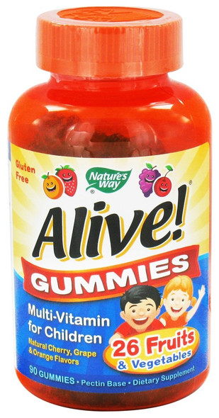 Nature'S Way Multivitamin Gummies For Kids 90 Ea ( Pack Of 3)