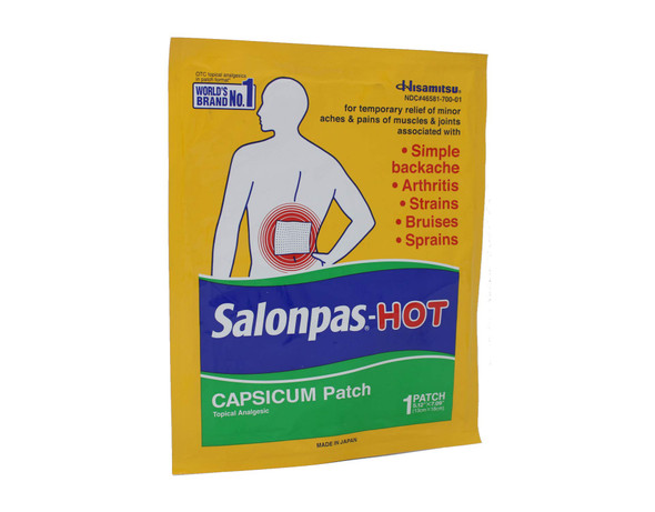 Salonpas-Hot Capsicum Patch 1 Each (Pack Of 9)