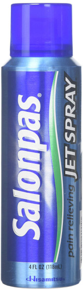 Salonpas Pain Relieving Jet Spray 4 Oz (Pack Of 3)