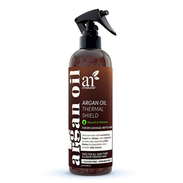 ArtNaturals Argan Oil Thermal Shield Heat Protection ,(8 Fl Oz / 236ml)