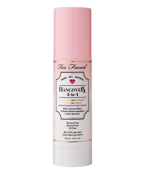 Too Faced Hangover Rx 3 In 1 Replenishing Primer & Setting Spray 4 Oz