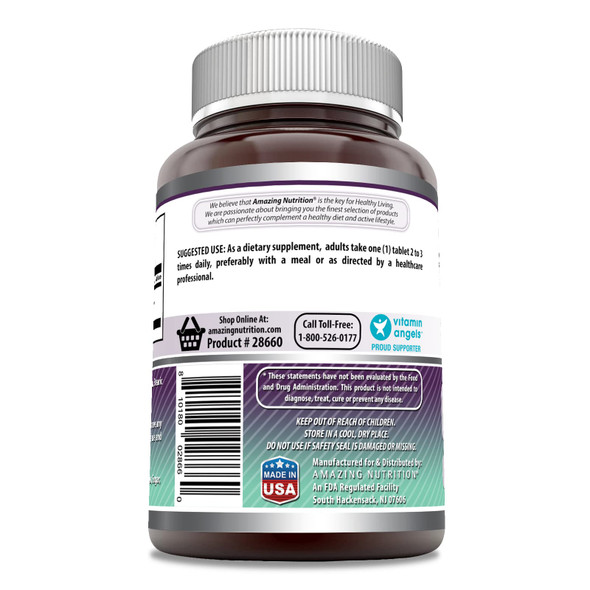 Amazing Formulas Msm 1500Mg 180 Tablets Supplement | Non-Gmo | Gluten Free | Made In Usa