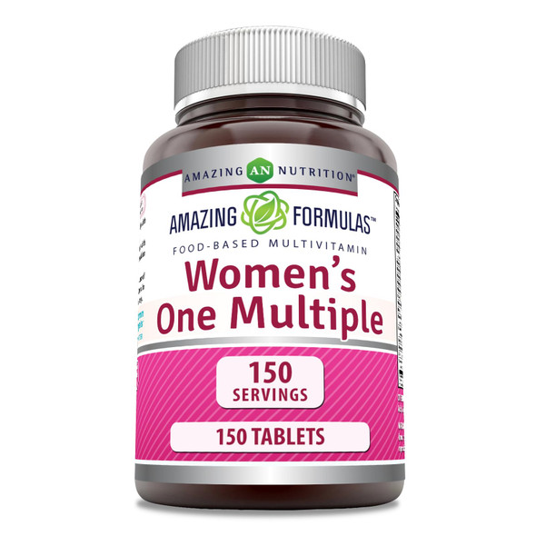 Amazing Formulas Women'S One Multiple 150 Tablets Supplement | Blend Of Vitamins & Probiotics| Made In Usa