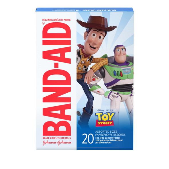 Band-Aid Disney/Pixar Toy Story 4 Assorted Sizes Adhesive Bandages (Pack Of 2)