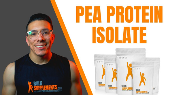 Bulksupplements Pea Protein Isolate Powder Vegan Protein Powder 1Kg