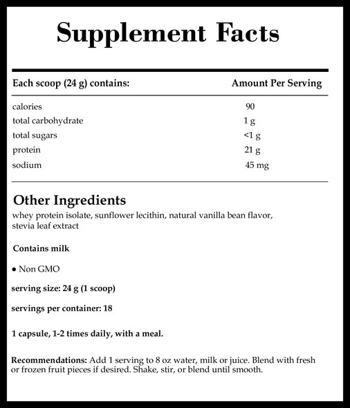 Pure Encapsulations WheyBasics