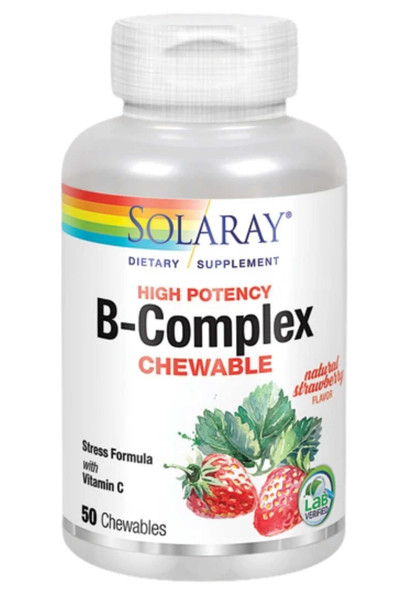 Solaray B-Complex Strawberry