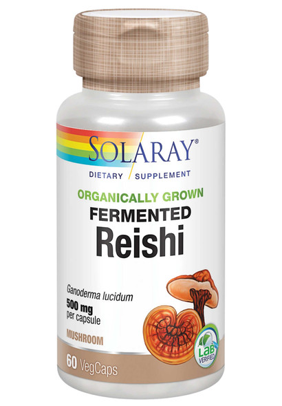 Solaray Fermented Reishi Organic Mushroom
