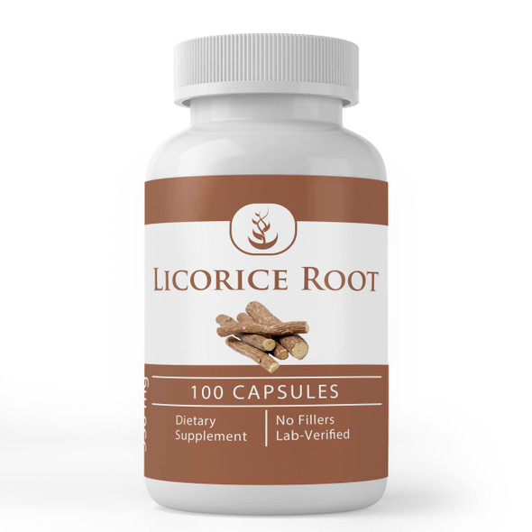 PURE ORIGINAL INGREDIENTS Licorice Root Extract (100 Capsules) Always Pure, No Additives Or Fillers, Lab Verified