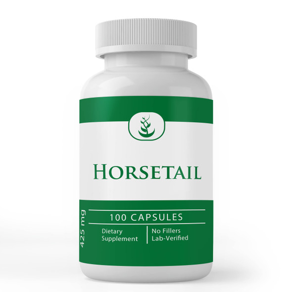 PURE ORIGINAL INGREDIENTS Horsetail, (100 Capsules) Always Pure, No Additives Or Fillers, Lab Verified