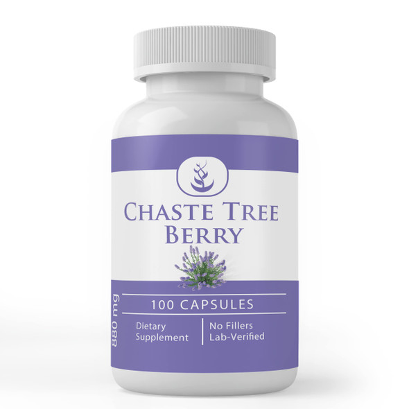 PURE ORIGINAL INGREDIENTS Chaste Tree Berry Extract, (100 Capsules) Always Pure, No Additives Or Fillers, Lab Verified