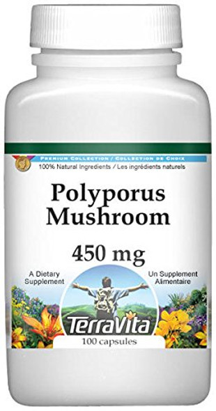 Terravita Polyporus Mushroom - 450 Mg (100 Capsules, Zin: 520882)
