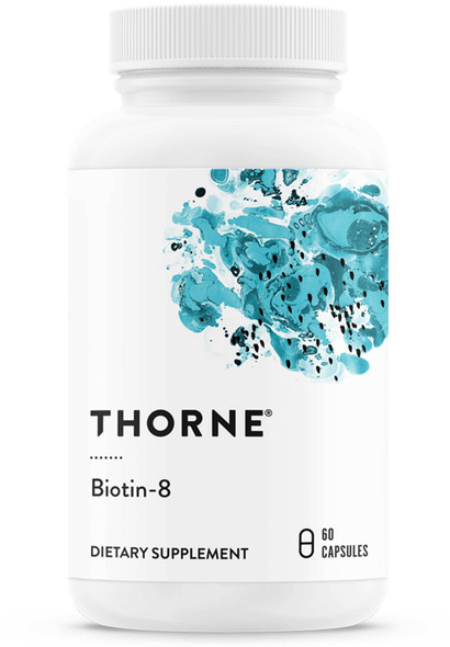 Thorne Research Biotin 8 , 60 Vegetarian Capsules