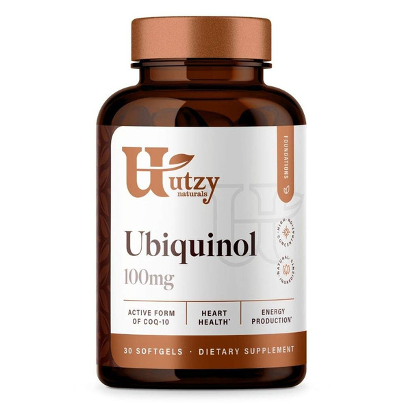 Utzy Naturals Healthy Heart Bundle | Ubiquinol And Nattokinase