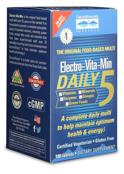 Trace Minerals Research Electro-Vita-Min Daily 5