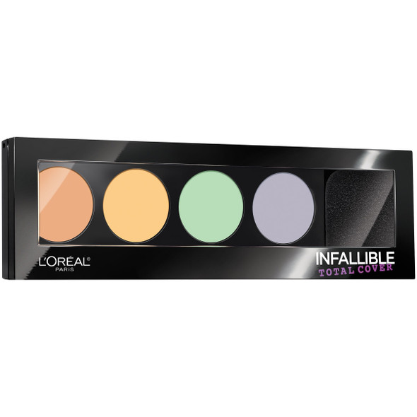 L'Oreal Paris Cosmetics Infallible Total Cover Color Correcting Kit