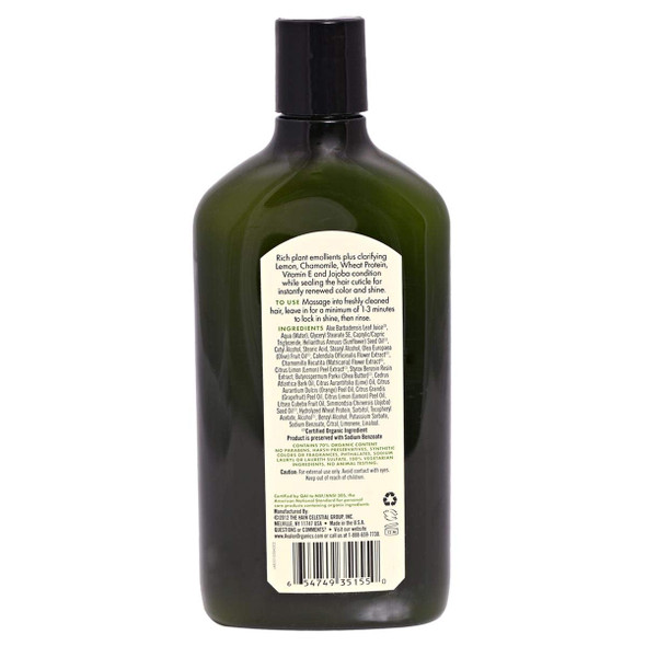 ‎Avalon Organics | Lemon Clarifying Conditioner | 12 X 325Ml