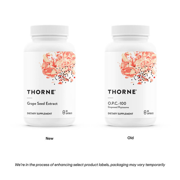 Thorne Grape Seed Extract (formerly O.P.C.-100) 60 Capsules