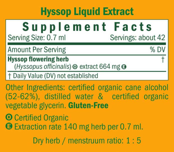 Herb Pharm Hyssop