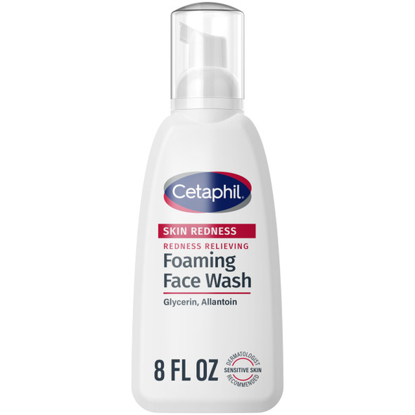 Cetaphil Redness Control Daily Foaming Face Wash 8.0 Fluid Ounce