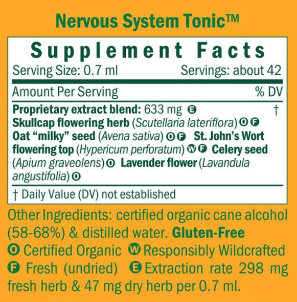 Herb Pharm Nervous System Tonic