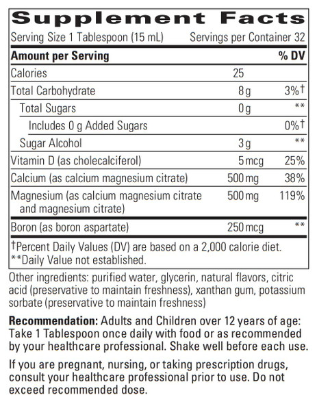 Integrative Therapeutics Liquid Calcium Magnesium 1:1