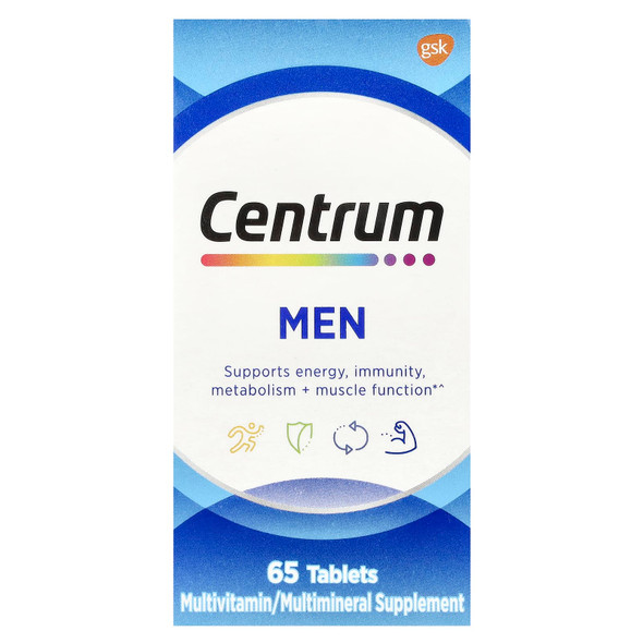 Centrum Men Multivitamin 65 Tablets