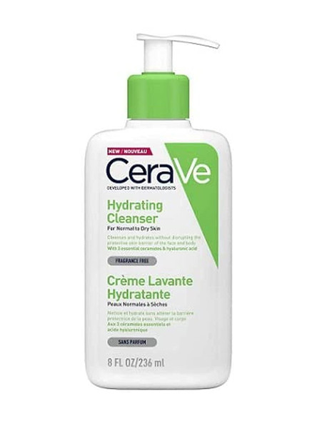 Cerave Hydrating Cleanser For Normal To Dry Skin 236 Ml