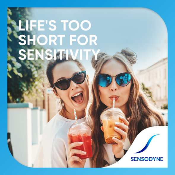 Sensodyne Deep Clean Sensitive Toothpaste Cavity Prevention and Sensitive Teeth Treatment  4 Ounces