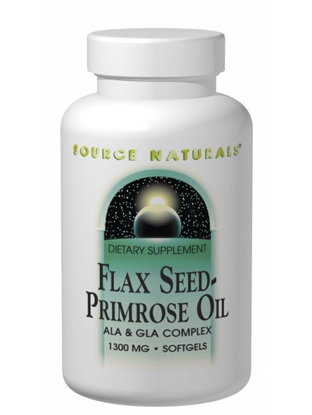 Source Naturals, Flax Seed Primrose Oil, 1300mg, 90 softgels