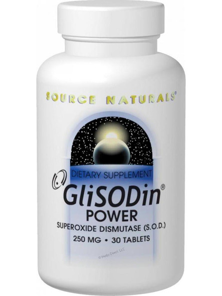 Source Naturals, GliSODin Power, 250mg, 30 ct