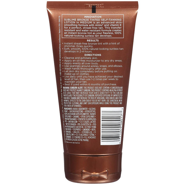 L'Oreal Paris Lorealsublime Bronze Tinted Self-Tanning Lotion - Medium 5 Oz