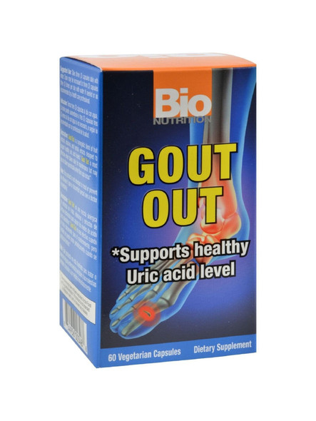 Bio Nutrition, Gout Out, 60 vegicaps