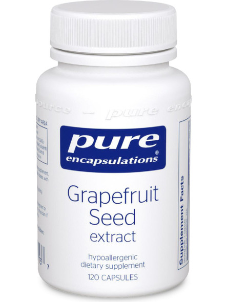 Pure Encapsulations, Grapefruit Seed Extract, 250 mg, 120 vcaps