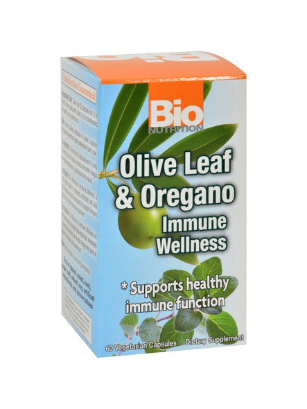 Bio Nutrition, Immune Wellness, Olive & Oregano, 60 vegicaps