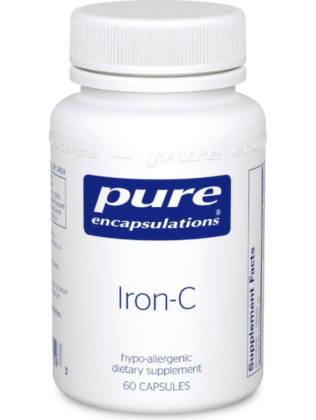 Pure Encapsulations, Iron C, 60 vcaps