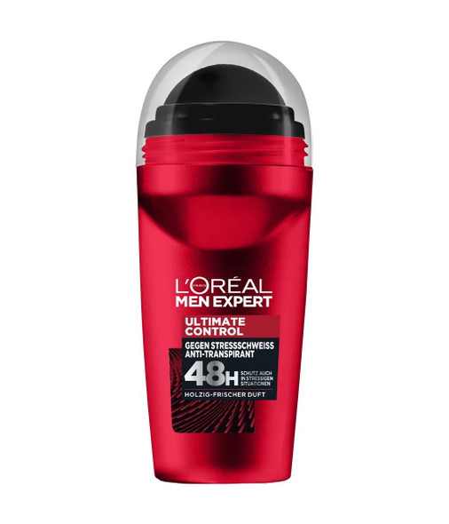 L'Oreal Paris Men Expert Ultimate Control 48-Hour Deodorant Roll-On ( 50Ml / 1.7 Fl Oz )