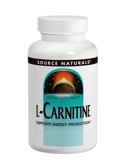 Source Naturals, L Carnitine, tartrate, 500mg, 120 ct