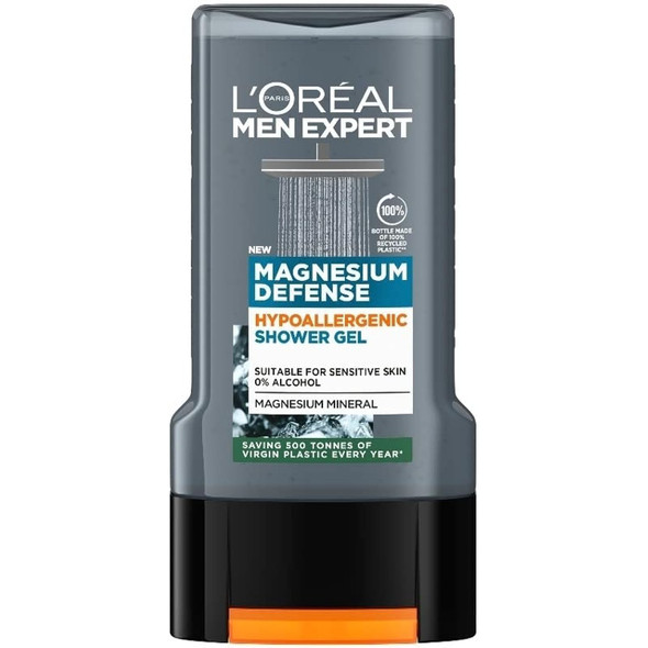 L'Oréal Men Expert Cool Power Duschgel – Extreme Frische Mit Kryo-Caps, 300 Ml – Für Körper, Gesicht & Haare
