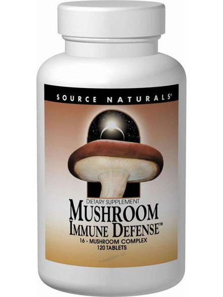 Source Naturals, Mushroom Immune Defense 16 Mushroom Complex, 60 ct